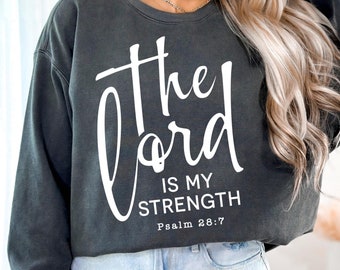 The Joy of the Lord is my Strength Svg, Psalm 28:7 Svg, Bible Verse Svg, Scripture Svg, Christian Svg, Cricut Cut File, Sublimation Png