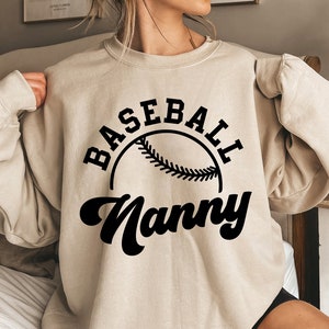 Baseball nounou Svg Png, Baseball vie Svg, Baseball maman Svg, Svg grand-mère, fichier de découpe baseball, chemise de baseball, Cricut, sublimation