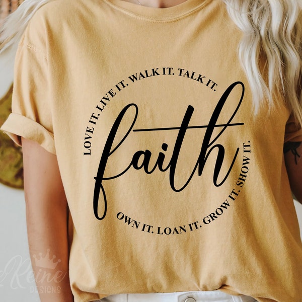 Faith Svg - Etsy Canada