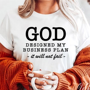 Dieu a conçu mon plan d’affaires SVG, Elle est moi SVG, Je suis elle SVG, Elle est forte SVG, Entrepreneuriat SVG, Girl boss SVG, Boss Girl, Cricut