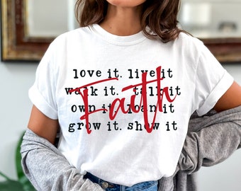 Faith Svg, Christian Svg, Religious Svg, God Svg, Jesus Svg Png Eps, Cricut Cut File, Sublimation