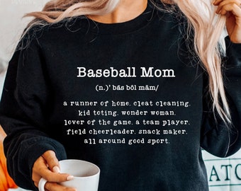 Baseball Mom Definition Svg, Baseball Mom Svg, Funny Baseball Svg for Shirt, Cut File for Cricut, Baseball Cutting File for Silhouette, Png