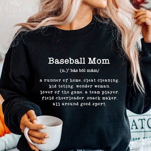 Baseball Mom Definition Svg, Baseball Mom Svg, Funny Baseball Svg for Shirt, Cut File for Cricut, Baseball Cutting File for Silhouette, Png