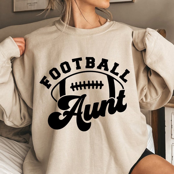 Football Aunt Svg, Aunt Shirt Svg, Football Aunt Shirts Png, Game Day Aunt Svg, Football Auntie Svg, Sports Aunt Gift Svg Eps Png, Cricut