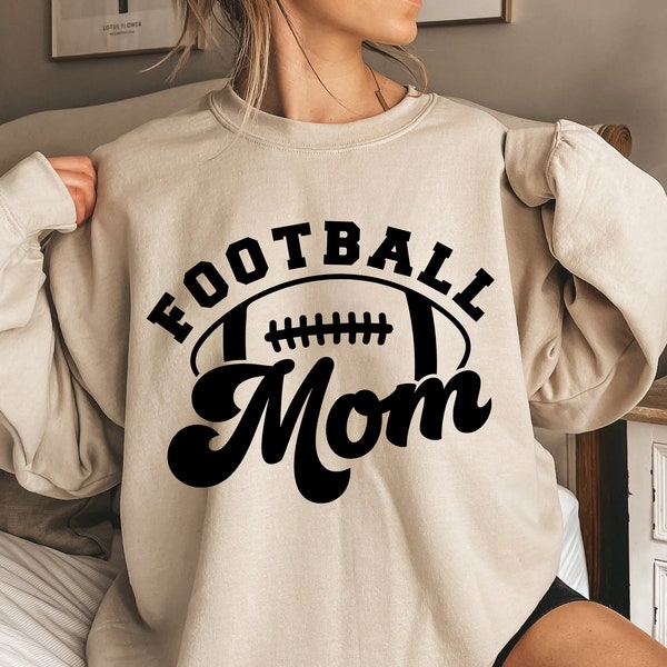 Football Mom Svg, Football Shirt SVG, Football Clipart, Football Mom Life Svg, Gift for Mom, Cut File Cricut, Svg Png Eps