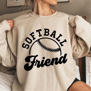 Amigo de softball Svg, Camisa de softball Svg, Esse é meu melhor amigo Svg, Amigo maior fã, Arquivo Svg de torcida para Cricut, Png, Eps