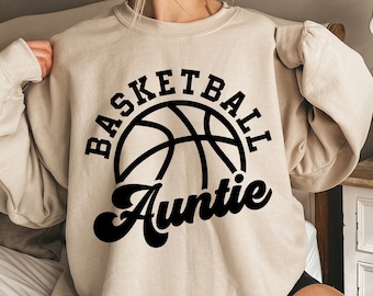 Basketball Auntie Svg, Basketball Aunt Svg, Aunt Life Svg, Basketball Auntie Shirt, Game Day Svg, Sports Svg Png Eps, Cricut, Sublimation