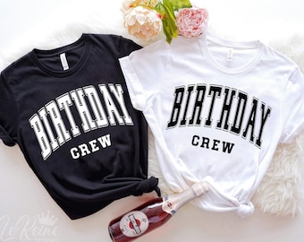 Birthday Crew Svg, Happy Birthday Svg, Birthday Squad Svg, Birthday Shirts Svg, Birthday Trip Svg, Cricut Cut File, Sublimation Png