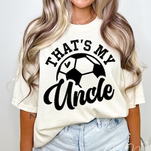 Questo è mio zio Svg, nipote di calcio Svg, nipote di calcio Svg, camicia di nipote di calcio orgogliosa ferro su Png, sublimazione, file di taglio Cricut
