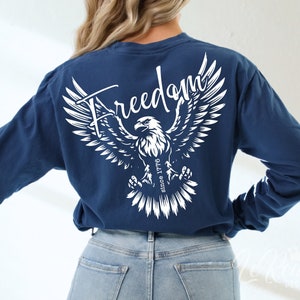 Libertà Svg, Since 1776 Svg, Libertà USA Svg, Aquila Svg, Libertà americana Svg, 4 luglio Svg, America Svg, Usa Svg, Patriottico Svg Png Eps