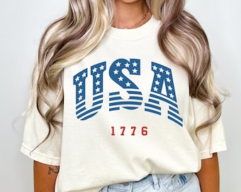 USA Est 1776, Patriotic Svg, Independence Day Svg, America Svg, 4th of July Svg, Sublimation Png, Cricut Cut File, Silhouette