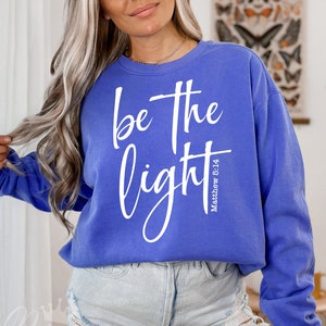 Sei das Licht Matthäus 5:14 SVG, Religiöses Design, Glaube Design, Bibel Vers Design, Schrift zwar, Christlich geschnitten, Cricut Cut Datei, Sublimation
