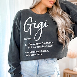 Gigi définition Svg, Gigi Svg, grand-mère Svg, grand-mère Svg, grand-mère Svg, fête des mères Svg Png Eps, Cricut, Silhouette