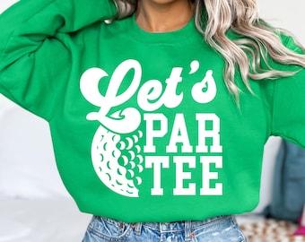 Vamos a par tee svg, divertido golf svg, fiesta de golf svg, camisa de golf svg, jugador de golf svg, camisa de golf svg png eps, archivo de corte cricut, silueta