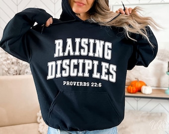 Raising Disciples Svg, Proverbs 22:6, Christian Svg, Jesus Svg, Homeschool Mama Motherhood Is My Ministry, Father's Day Png, Cricut Cut File