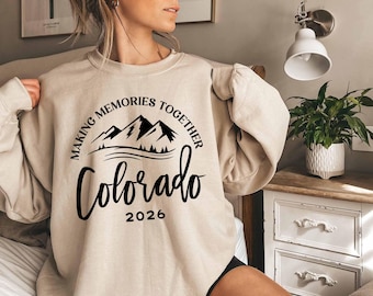 Colorado Trip 2026 SVG PNG EPS, Family Adventure Clipart (Digital Files)