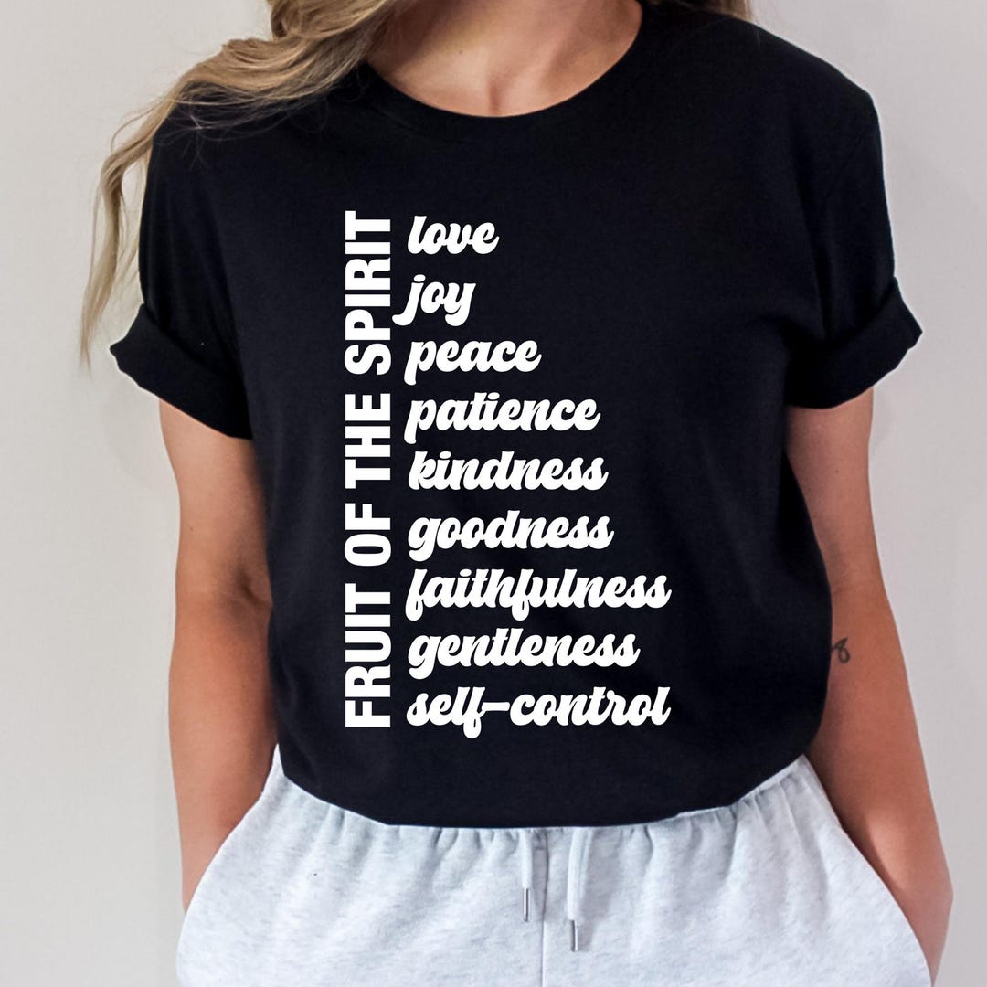 Fruit of the Spirit SVG PNG, Christian Bible Verse Sublimation ...