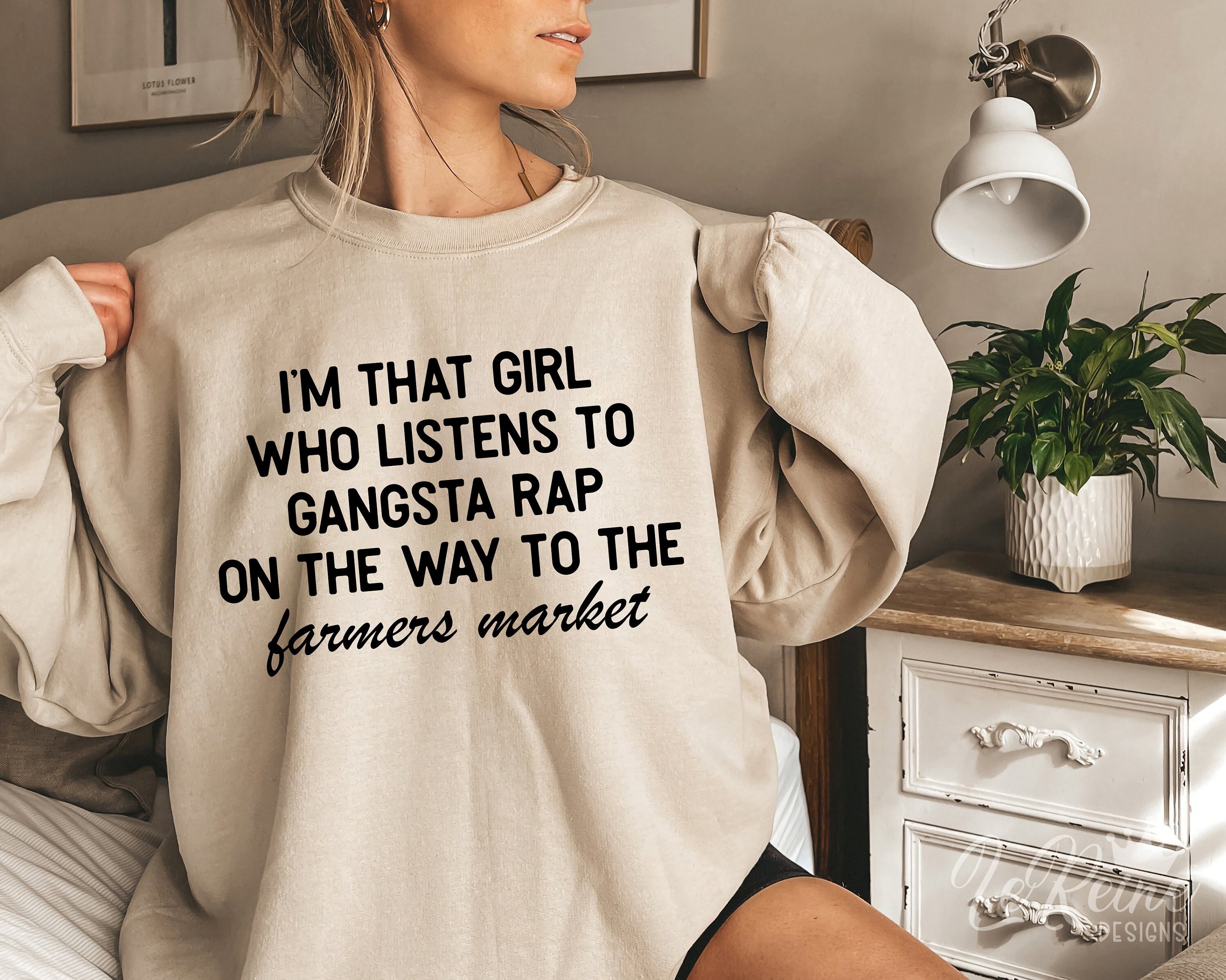 I'm That Girl Who Listens to Gangsta Rap on the Way to the Farmers