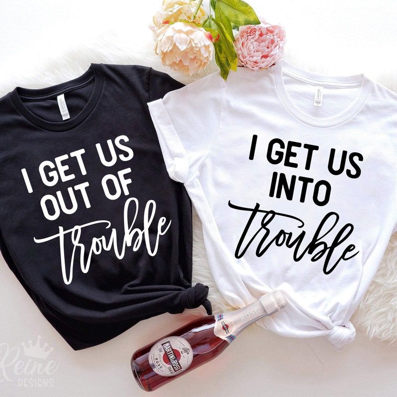 Trouble in Trouble Out Etsy