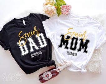 Senior Mom 2026 Senior Dad 2026 Bundle, Class Of 2026 Svg, Proud Mom Of A 2026, Graduation Svg, Grad 2026 Svg, Senior Football Png, Cricut