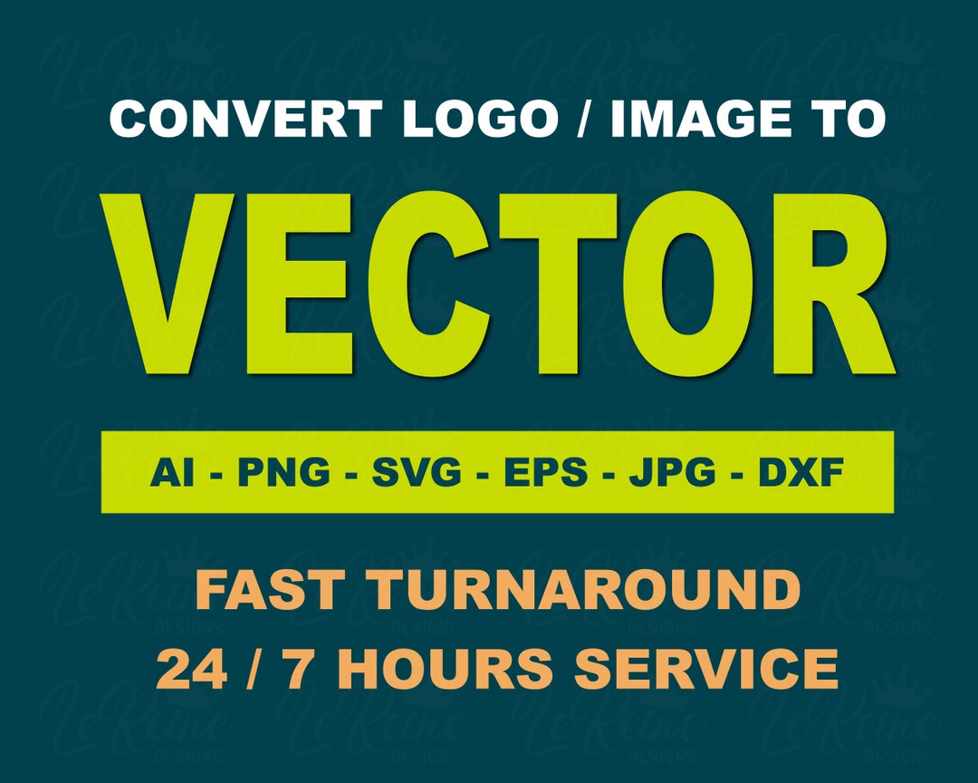 Image to vector custom svg convert to vector graphics logo 