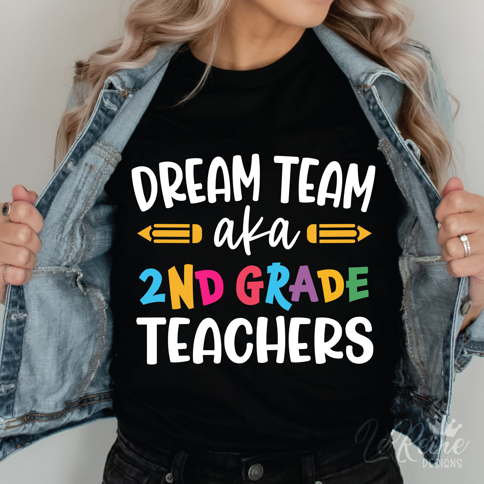 Dream Team Aka 2nd Grade Teachers Svg, Teacher Team Svg, Second Grade Teacher Svg, Png, Eps, Cricut