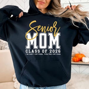 Senior Mom Class of 2026 I'm Not Crying You're Crying Svg, Senior 2026 Svg, Senior Mom Shirt Svg Png Eps, Cricut Cut File, Silhouette