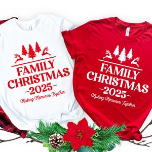 Christmas 2025 Family Svg, Making Memories Together, Christmas 2025 Svg, Christmas Matching Family Shirts, Png, Svg Files for Cricut