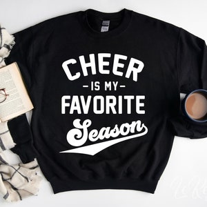 Cheer is My Favorite Season Svg, Cheer Mom Svg, Cheerleading Svg, Cheer Leader Svg, Cricut Cut File, Sublimation, Svg Png Eps