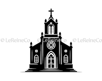 Church Vector, Religion SVG, Bible Clipart (png, eps, svg, dxf)