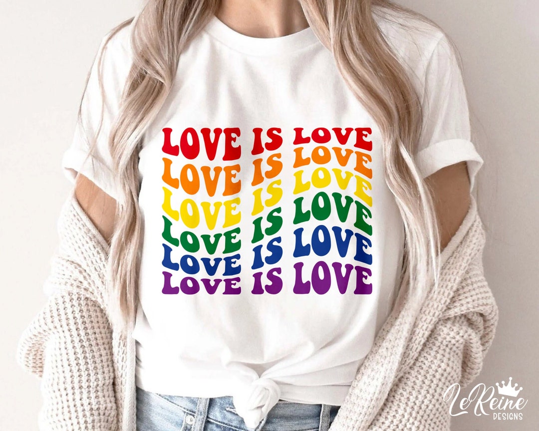 Love is Love Svg Png, Retro, LGBTQ Pride Svg Png, Pride Month Svg Png ...