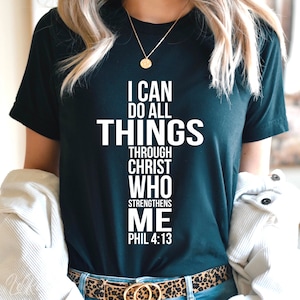 I Can Do All Things Through Christ Who Strengthens Me SVG, Bible Verse SVG, Quote SVG, Scripture svg, Cricut, Sublimation