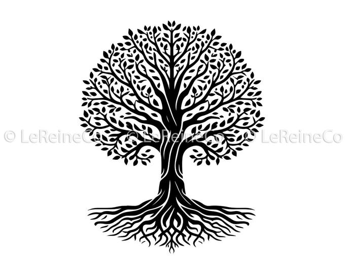 12 Tree of Life Svg Vector Clipart Bundle, Transparent Background ...