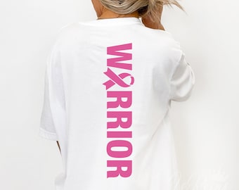 Breast Cancer Warrior Svg, Pink Ribbon Svg, Cancer Survivor Svg, Breast Cancer Awareness Month Svg, Fight Cancer Svg, Sublimation Png