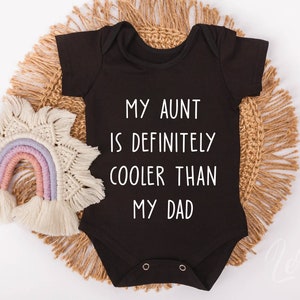 Svg Ma tante est vraiment plus cool que mon père, cool tante Svg, Svg baby shower, nouvelle tante Svg, Svg drôle tante, bébé tante Svg PNG, Cricut