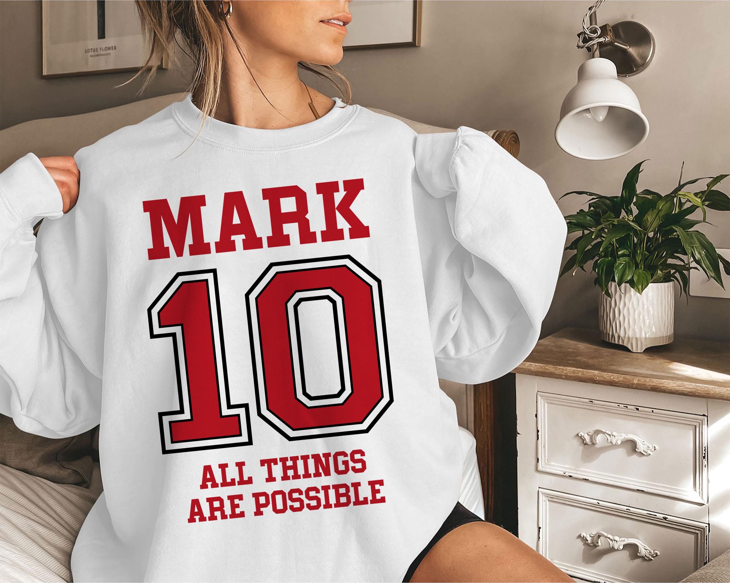 Mark 10 All Things Are Possible Svg, Bible Verse Svg Png, Christian ...