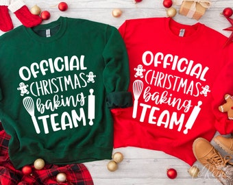 Official Christmas Baking Team SVG, Christmas Shirt Svg, Christmas Baking Svg, Christmas Bake SVG, Baking Crew Svg Png Eps, Cricut