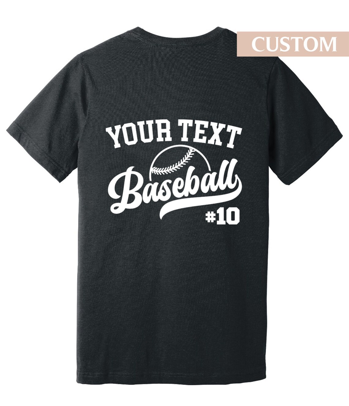 Custom Baseball Text Logo Svg Custom Baseball Name Baseball Etsy