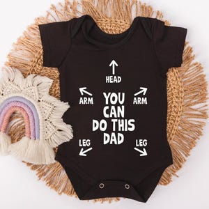 You Can Do This Dad Svg Png, Funny Baby Bodysuit Svg, New Dad Baby Outfit Svg, Baby Shower Gift Idea, Cricut Svg For Baby Onesie