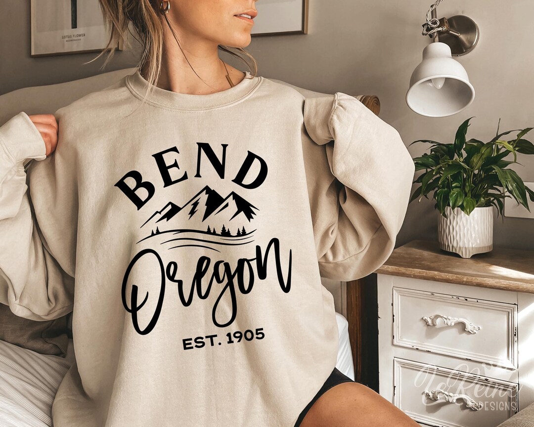 Bend Oregon Svg Files, Mountain Landscape Png Eps, Deschutes National ...