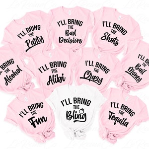 Vou trazer o pacote SVG, camisas de despedida de solteira Svg, esquadrão de noiva Svg, camisa de noiva Svg, noiva Svg de casamento, melhor amigo SVG, engraçado Svg Png Eps