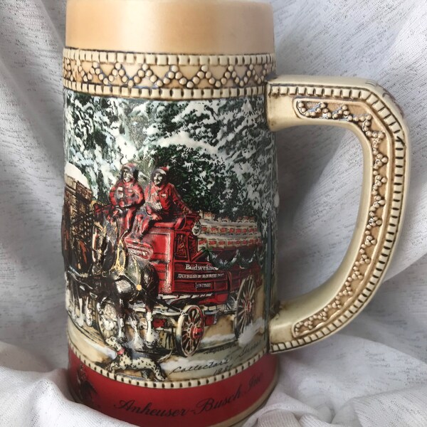 Rare Budweiser Stein Etsy
