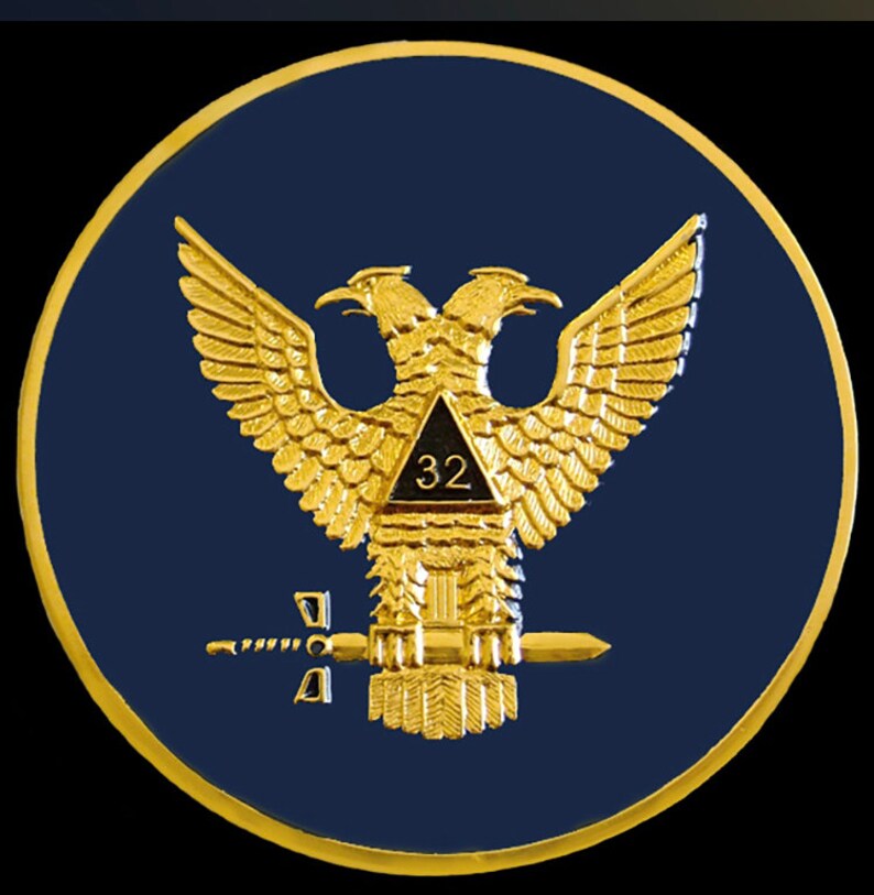 Scottish Rite Auto Emblem Scottish Rite Wings up Car Emblem - Etsy