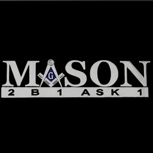 Masonic car emblem