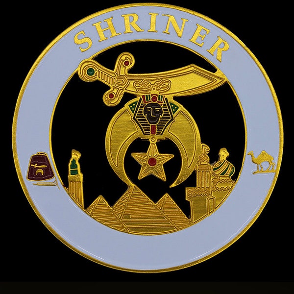 Shriners car emblem