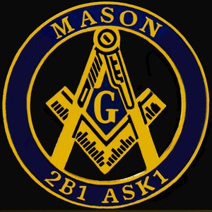 Masonic car emblem
