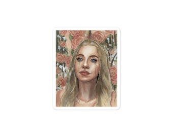 Cassie Howard Sydney Sweeney Flowers Euphoria Die Cut Stickers