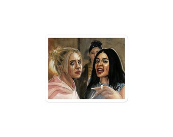 Maddy Perez Cassie Howard Alexa Demie Sydney Sweeney Euphoria Die Cut Stickers