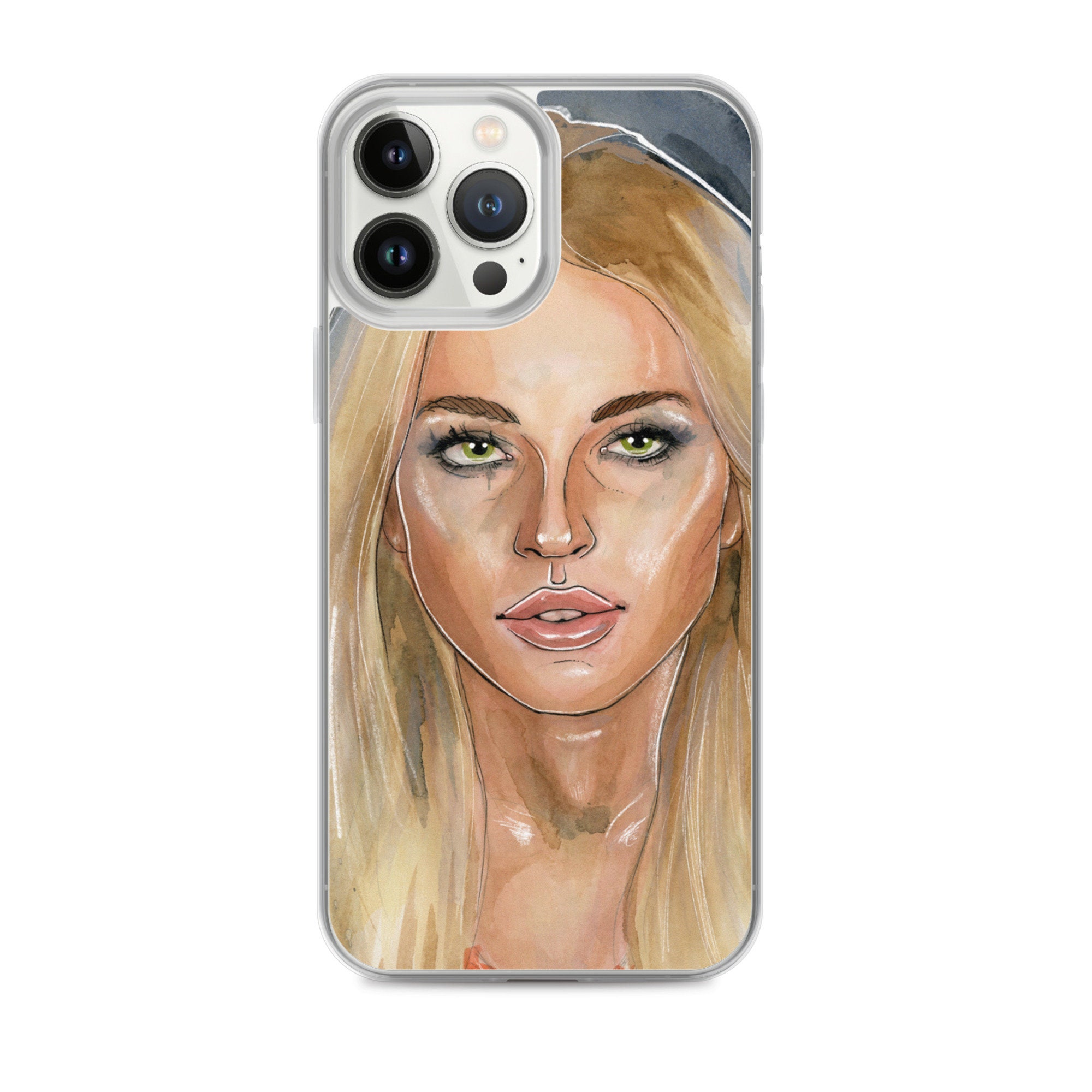 Lindsay Lohan Mugshot 2 iPhone Cases
