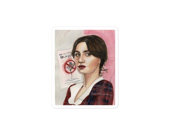 Lexi Howard Maude Apatow Euphoria Die Cut Stickers